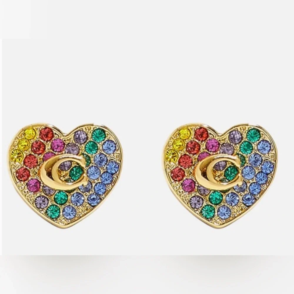 COACH EARRINGS - Picture 1 of 3